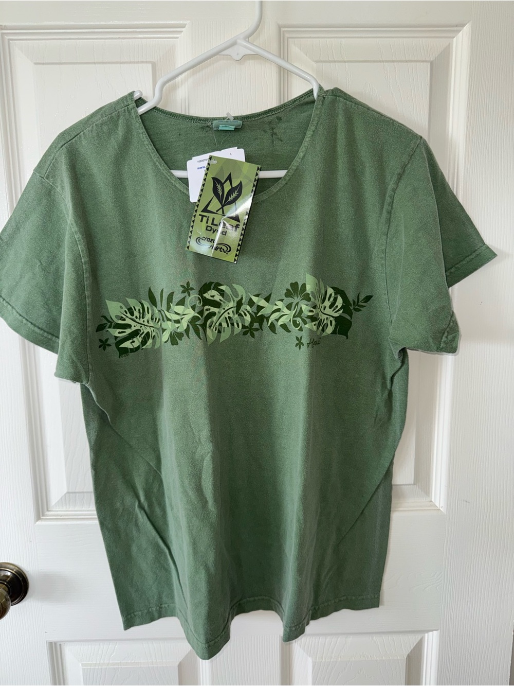 Ti Leaf Dyed Crazy Shirt